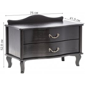 Прикроватная тумба Leset Джульетта с двумя ящиками