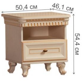 Прикроватная тумба Марлен 485