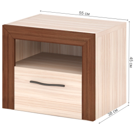 Прикроватная тумба Нобиле ТбКр КШ