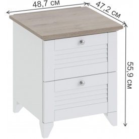 Прикроватная тумба Ривьера ТД 241.03.01