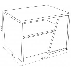 Прикроватная тумба Стреза