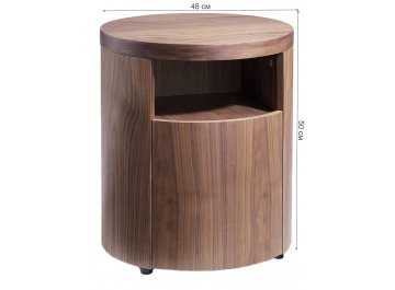 Прикроватная тумба LE313-NOGAL /7051