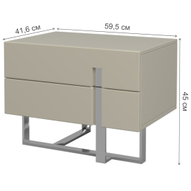 Прикроватная тумба Vigo MDI.BST.VC.3