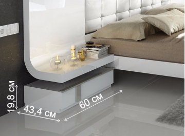 Прикроватная тумба Fedelina левая