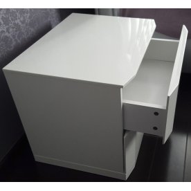 Тумба прикроватная М-102 белая