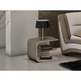 Тумба прикроватная N 007 бежевая