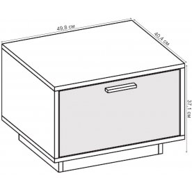 Прикроватная тумба Эго Т-5 на подиуме