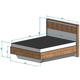 Спальный гарнитур Аризона А-1
