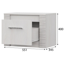 Спальный гарнитур Дельта комплектация 1