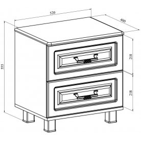 Спальный гарнитур Элизабет ЭМ-005