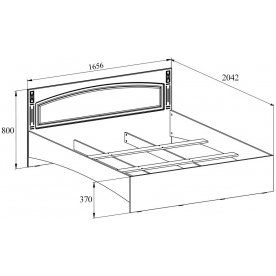 Спальный гарнитур Элизабет ЭМ-005