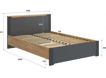 Спальный гарнитур Эмилия комплектация 3