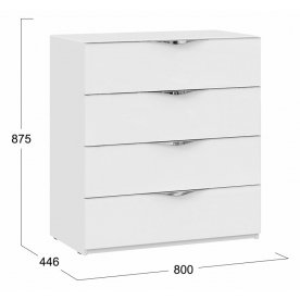 Спальный гарнитур Глосс ГН 319.004 комплектация 4