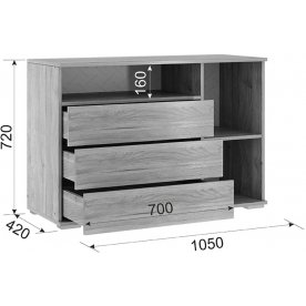 Cпальный гарнитур Лайк К107