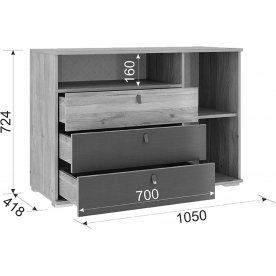 Cпальный гарнитур Модерн К71