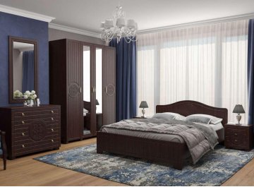Спальный гарнитур Монблан комплектация 2