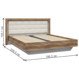 Спальный гарнитур Николь-Люкс комплектация 3