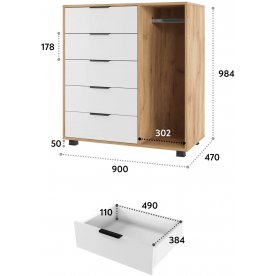 Спальный гарнитур Оптима ОП-104
