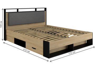 Спальный гарнитур Стенли комплектация 3