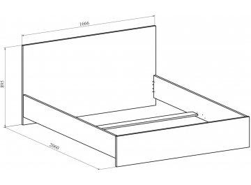 Спальный гарнитур Виктория ВИ-010 комплектация 2