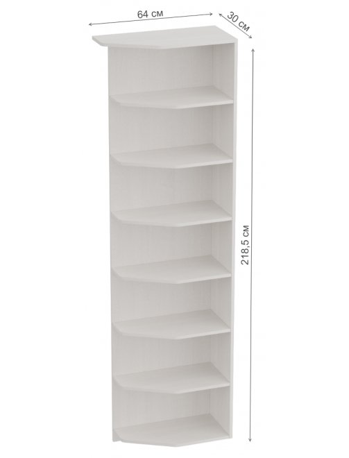 Стеллаж Элана бодега белая