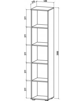 Стеллаж Марокко 2