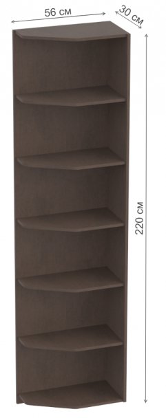 Стеллаж Виго венге мали