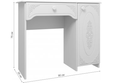 Туалетный столик Ассоль Лайт ТСН-6