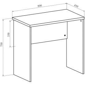Туалетный столик Виктория ВИ-14