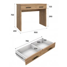 Туалетный столик Виктория ВИ-1851