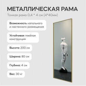 Настенное зеркало Halfeo Slim