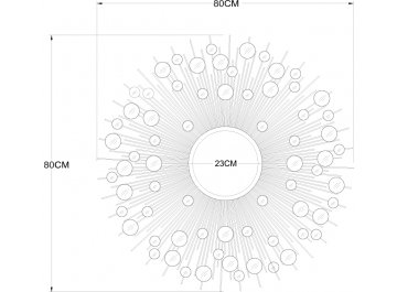 Зеркало Флора-2