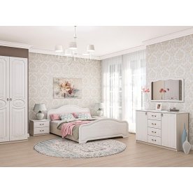 Зеркало Кэт — 6 сандал белый