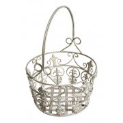 белый с золотой патиной