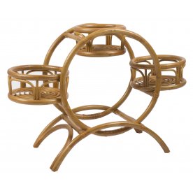 Подставка для цветов Circle Planter золотой мед