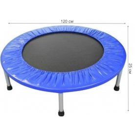 Батут AL-120-blue