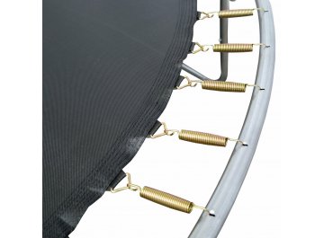 Батут с защитной сеткой AL-out180-black