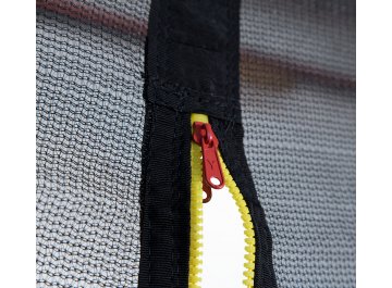 Батут с защитной сеткой AL-out180-black