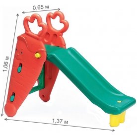 Детская горка Морковка SL-10