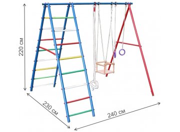 Детская площадка во двор Ганс