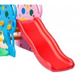 Детский игровой комплекс с двумя горками и качелями Опенок