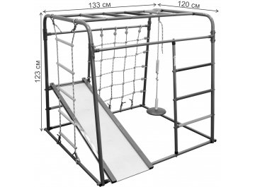 Детская площадка для детского сада Start baby 1 Плюс синий / радуга