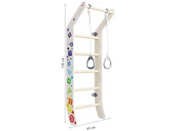 Детский спортивный комплекс для дачи Eco 3 Luna 03.21.6.04.425.00 кремовый