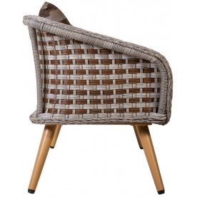 Диван из ротанга Кюрасао