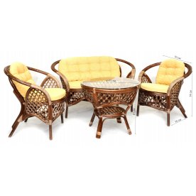 Комплект для отдыха Меланж браун