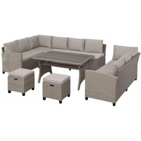 Обеденный комплект из ротанга AFM-370B