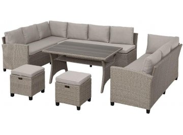 Обеденный комплект из ротанга AFM-370B