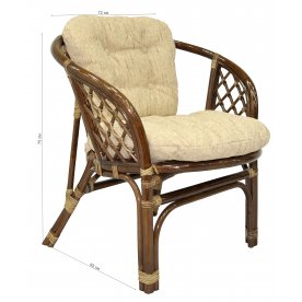 Кресло Багама 03/10B браун