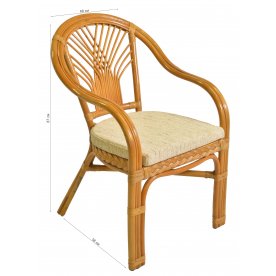 Кресло Йенки-B коньяк