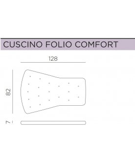 Кресло-качалка пластиковое с подушкой Folio тортора / серый